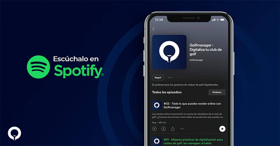 Canal Golfmanager en Spotify